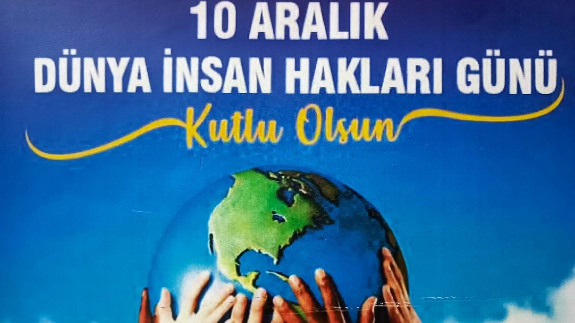 10 ARALIK İNSAN HAKLARI GÜNÜ